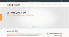 Desktop Screenshot of c-nct.com