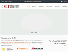 Tablet Screenshot of c-nct.com